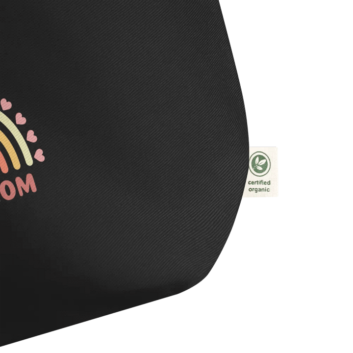 Rainbow Pug Dog Mom Tote product image (2)