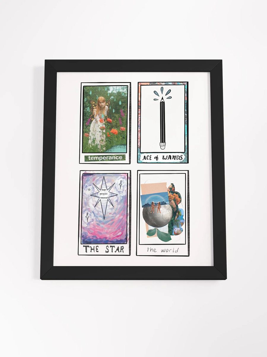 Inspiration Tarot Spread Framed Art Print product image (4)