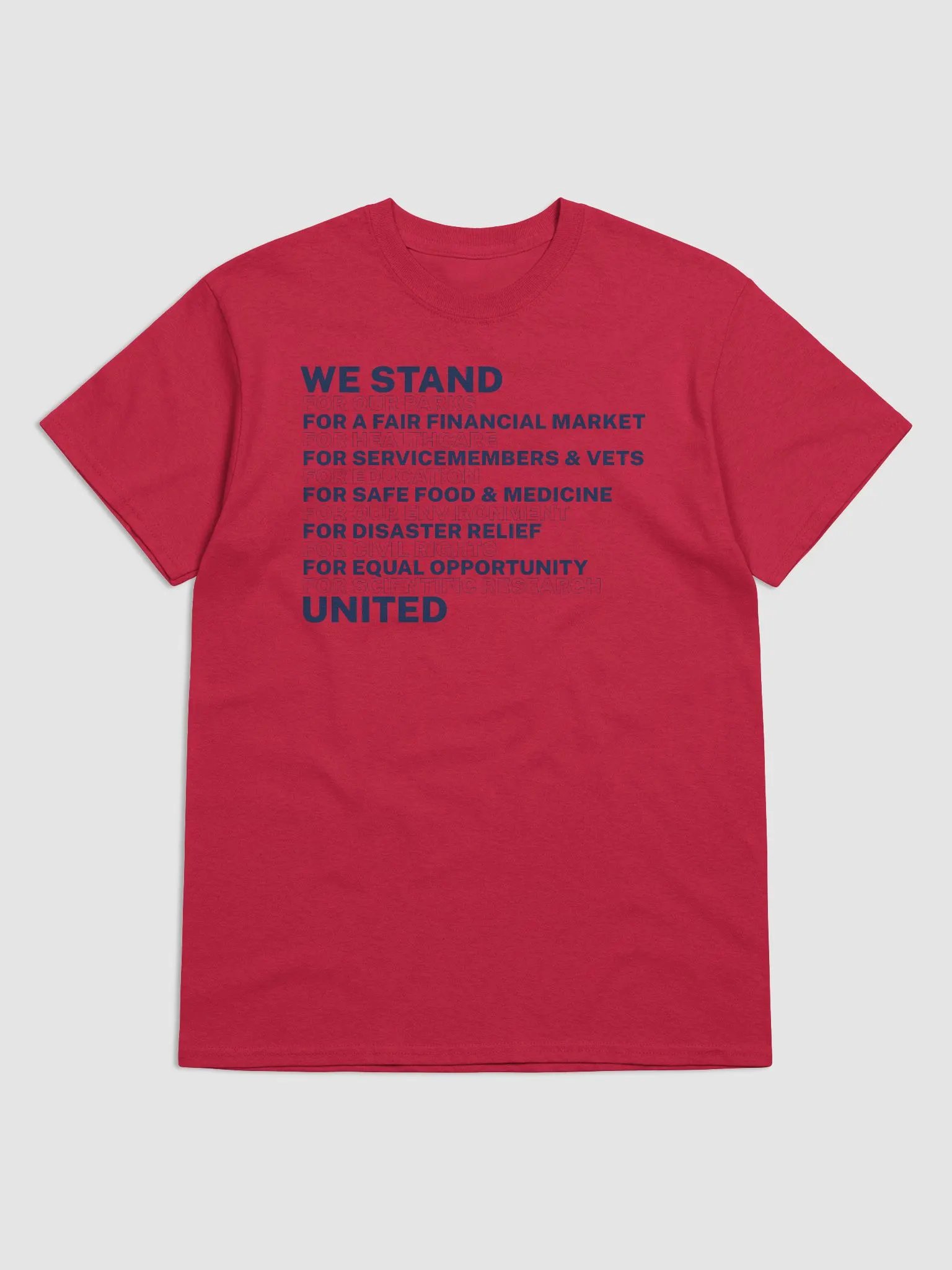 We Stand United (Supporters) T-shirt product image (1)