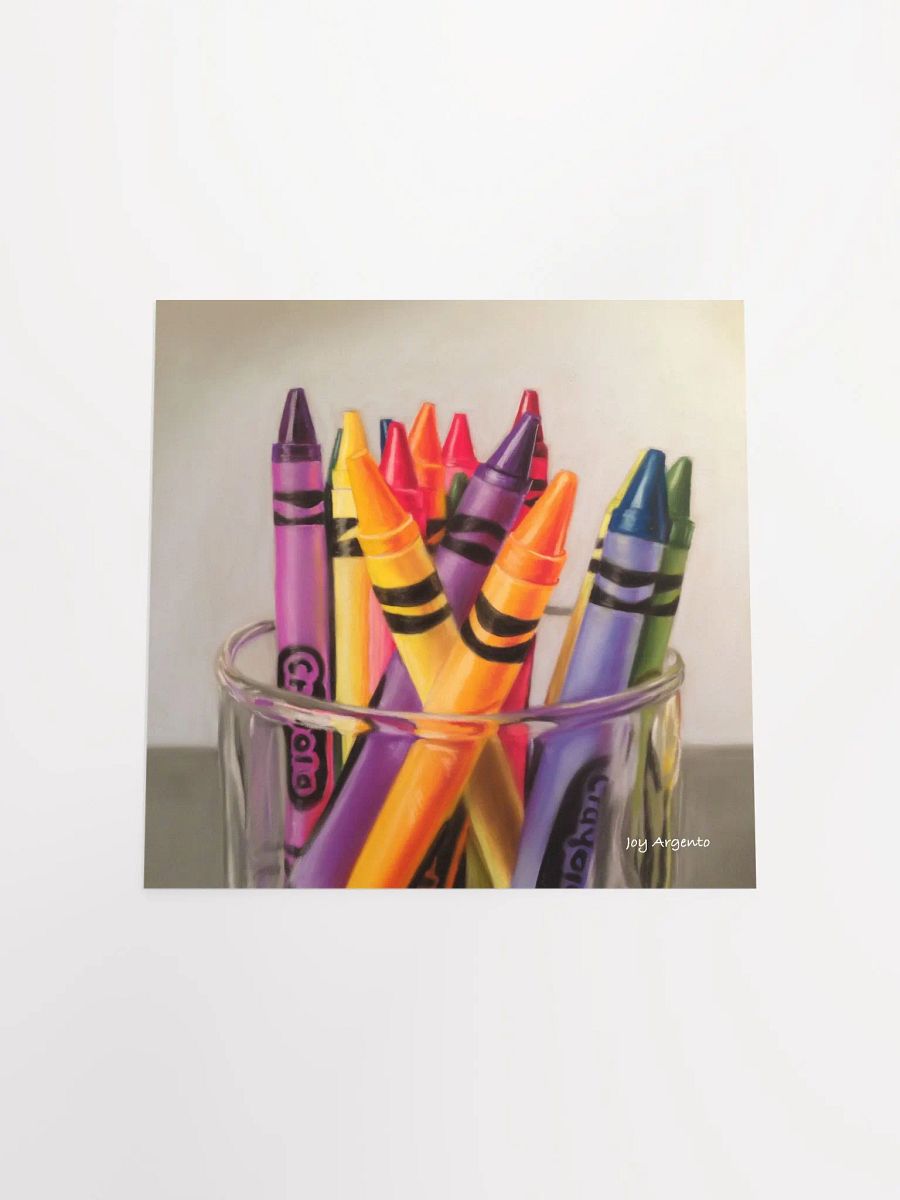 Crayons Print product image (12)
