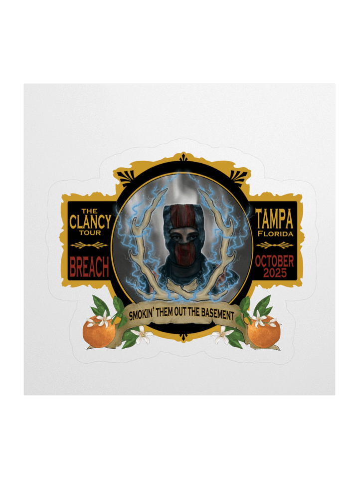Breach Tampa - Clancy Sticker product image (2)