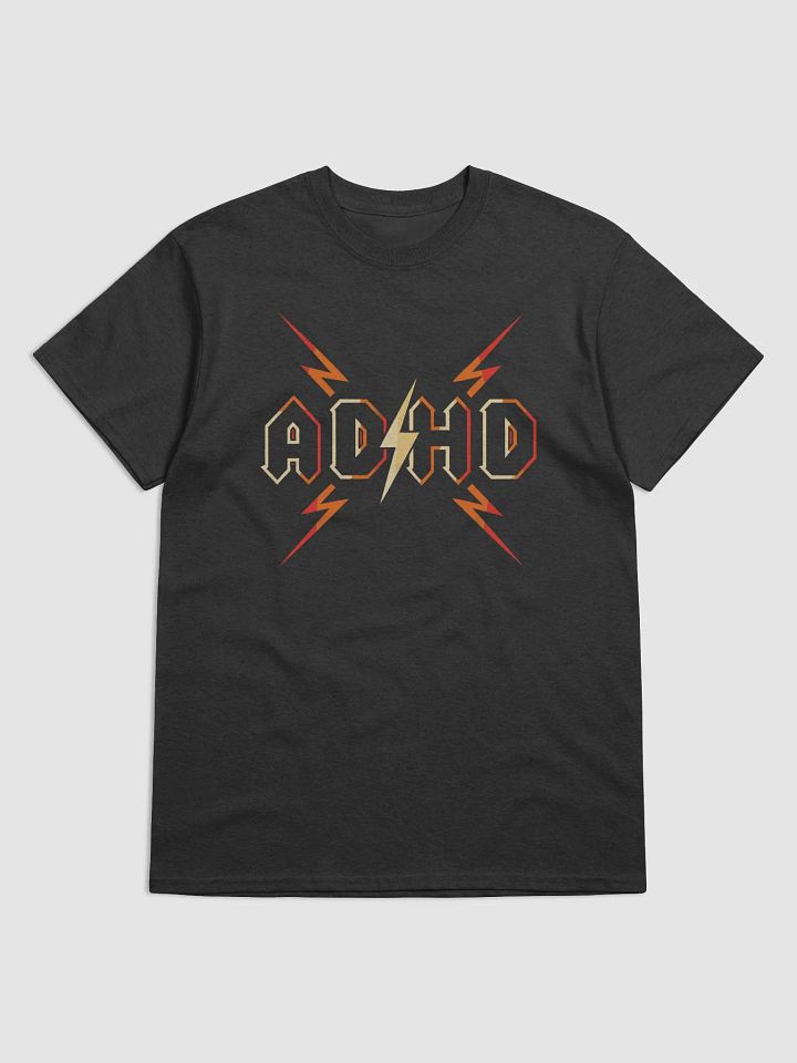 ADHD Graphic T-Shirt - Bold Lightning Design product image (1)