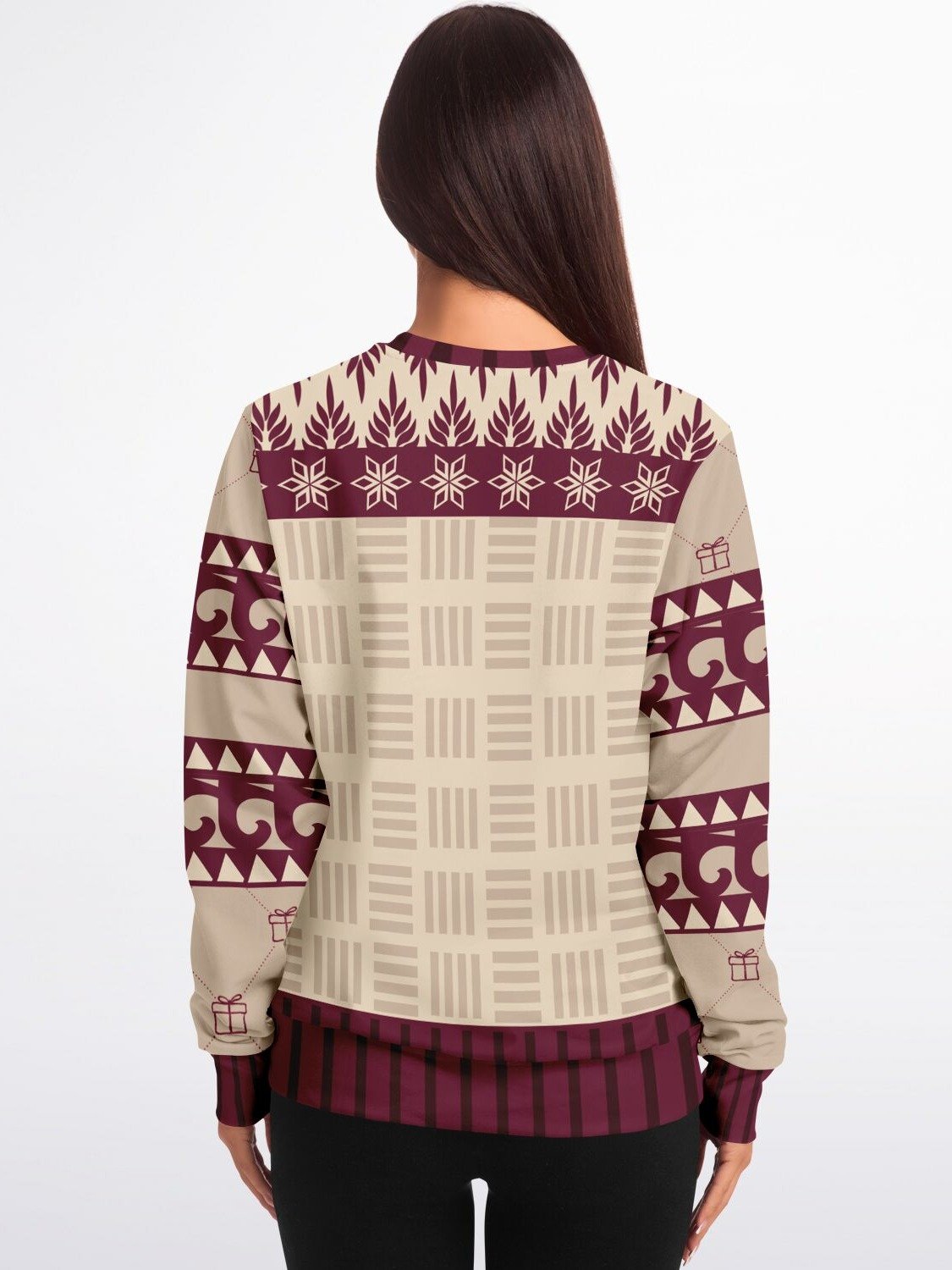 "I Do It for the Ho's" Naughty Christmas Sweatshirt | Funny Santa Graphic Holiday Sweater | Adult Humor Xmas Outfit product image (6)