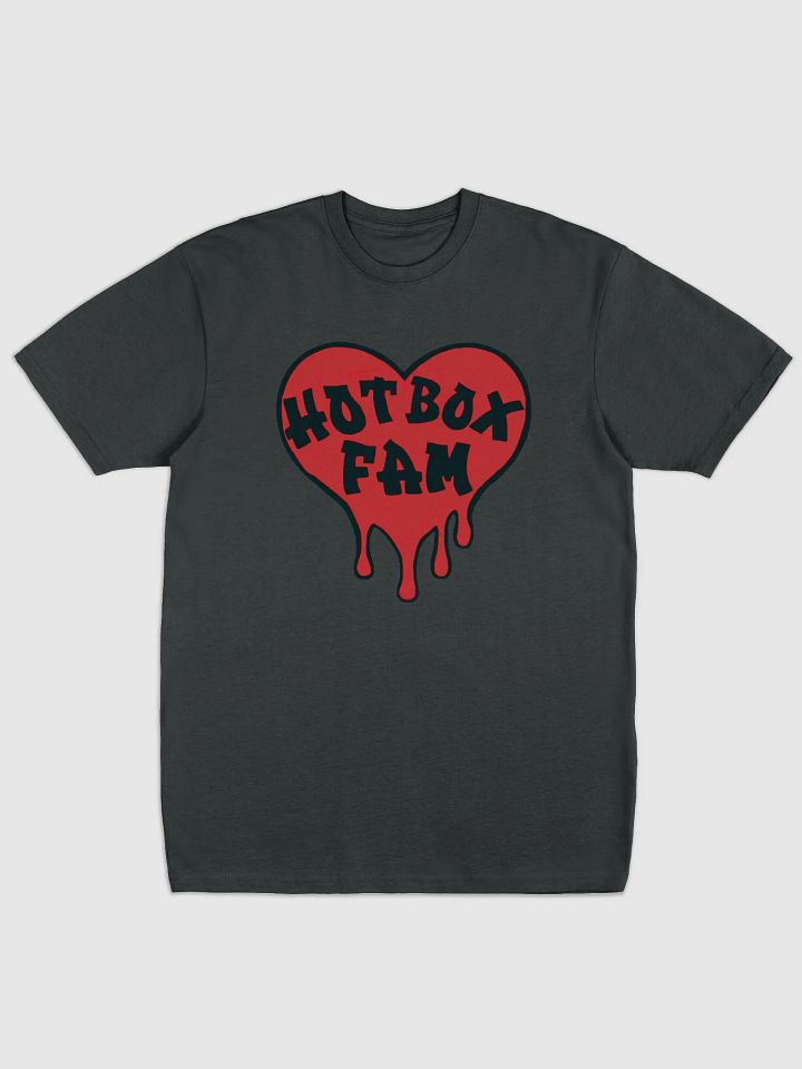 HOT BOX FAM RED LOGO TEE product image (1)