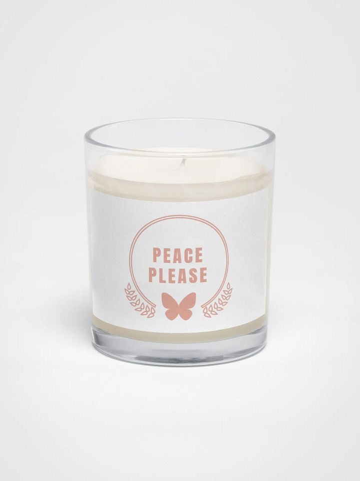 Peaceful Butterfly Soy Wax Candle product image (1)