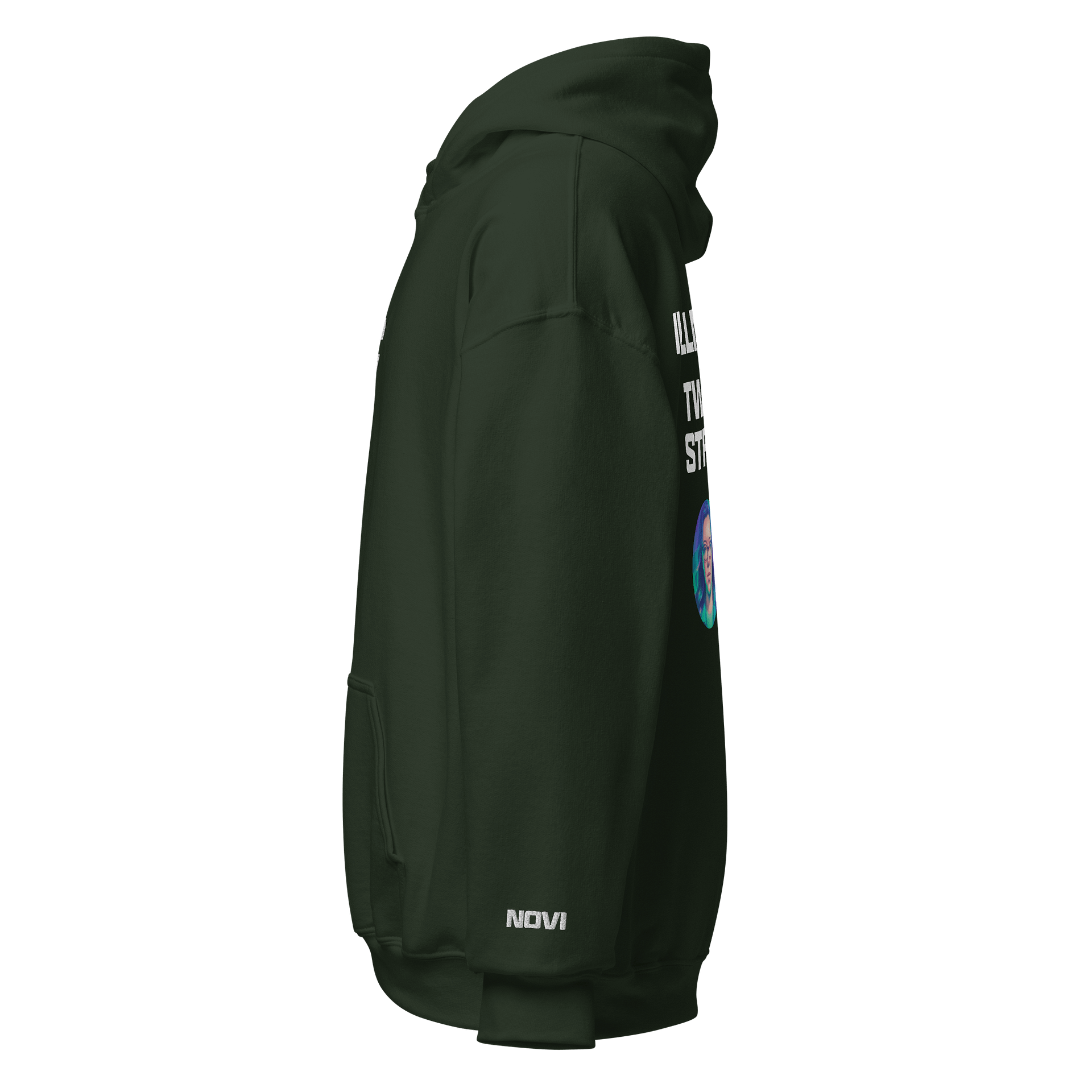 ILLNOVERIA GREEN COMICON HOODIE product image (3)