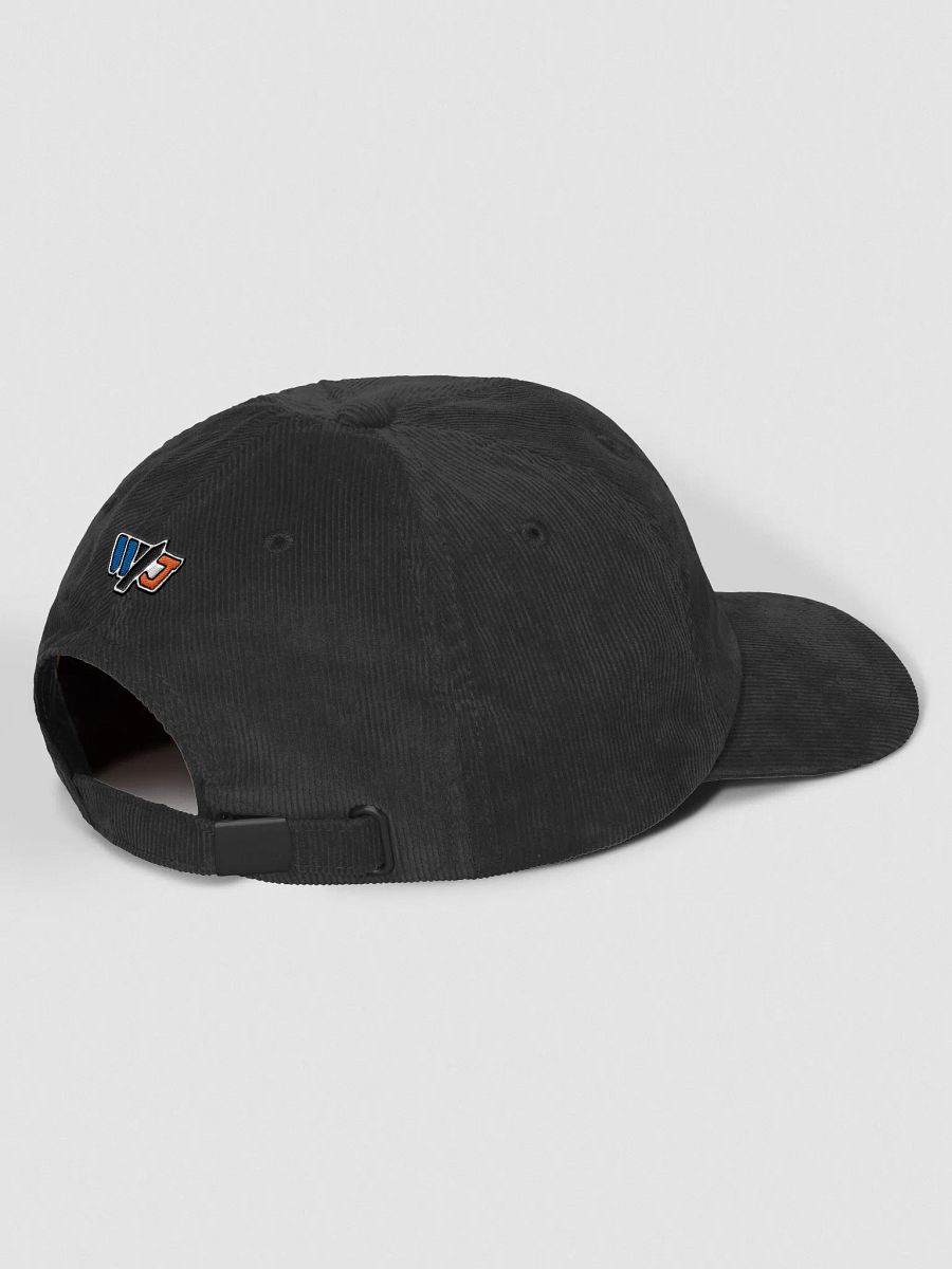 "not an expert..." Black Colour Corduroy Cap product image (4)