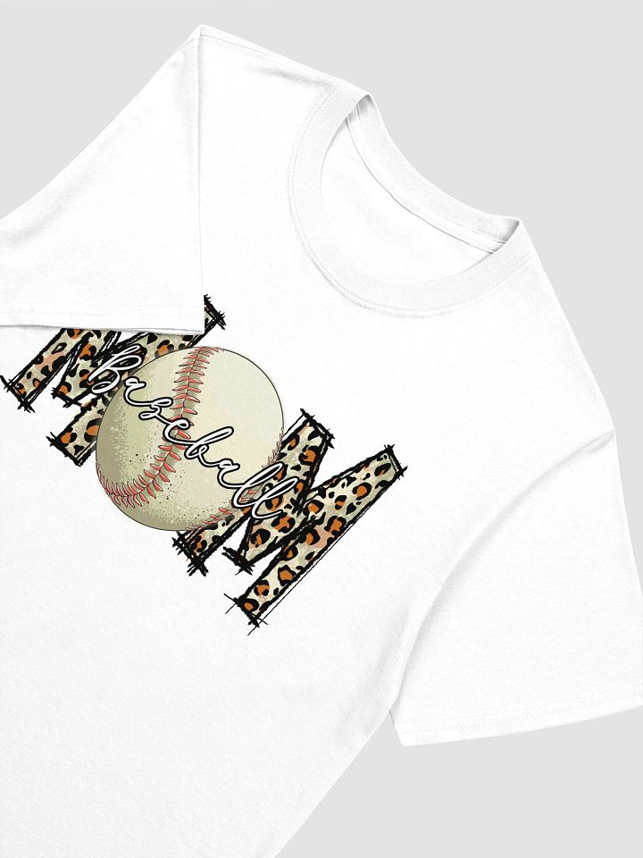 Leopard Print Baseball Bliss- Graphic T-Shirt product image (2)