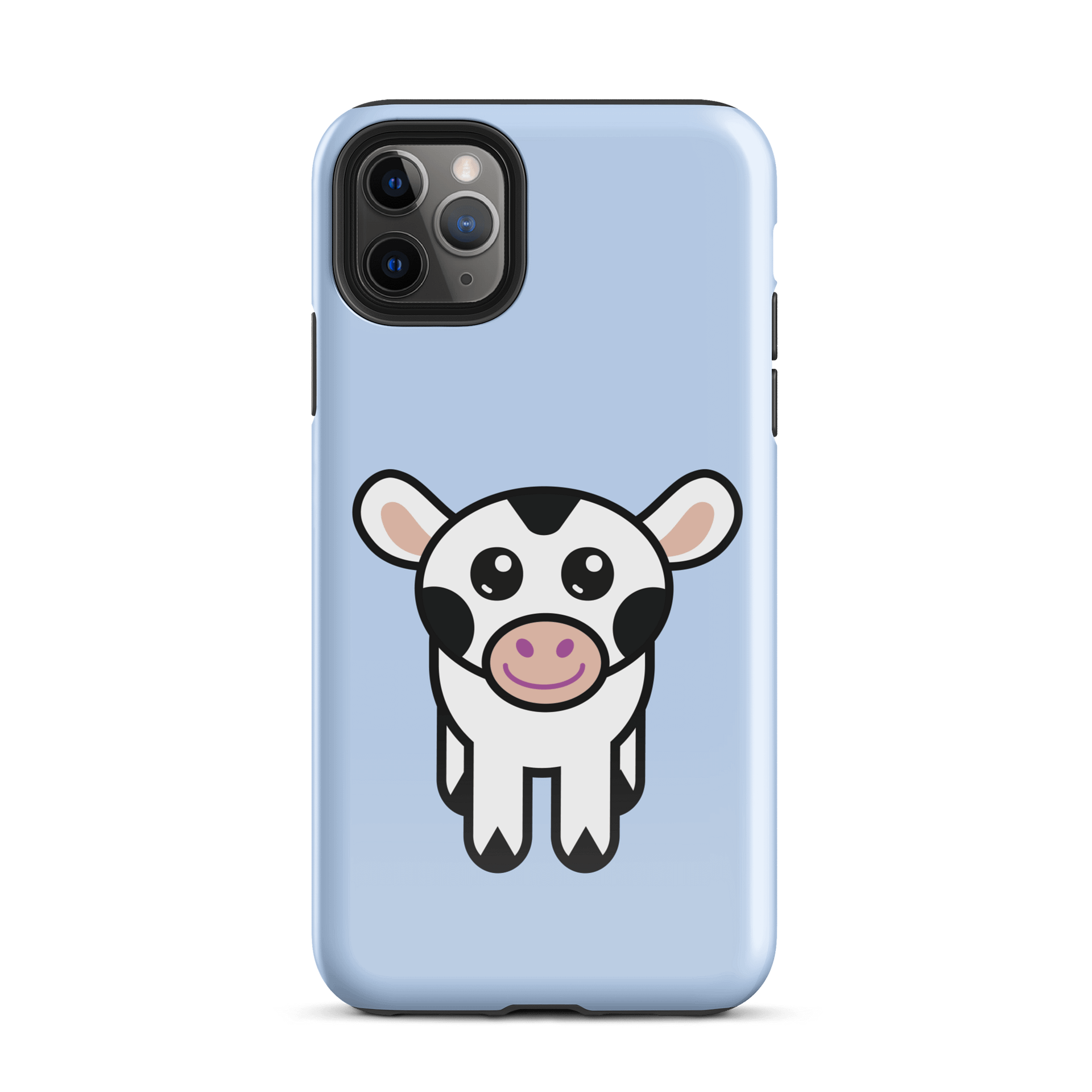 Calfee the Friendly Cow iPhone case - light blue product image (51)