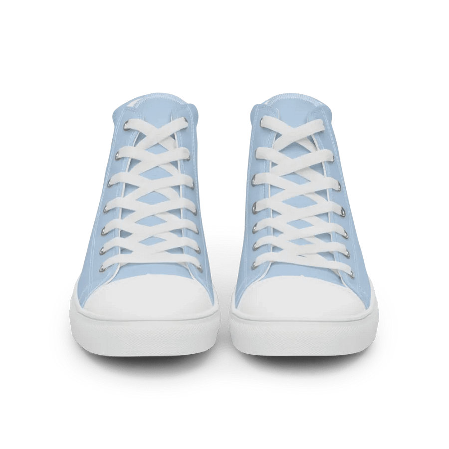 Retro Vibes High Top Canvas Shoes product image (2)