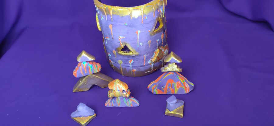 Pop Arte em presépio, Sagrada Família minimalista, decoração de natal product image (4)