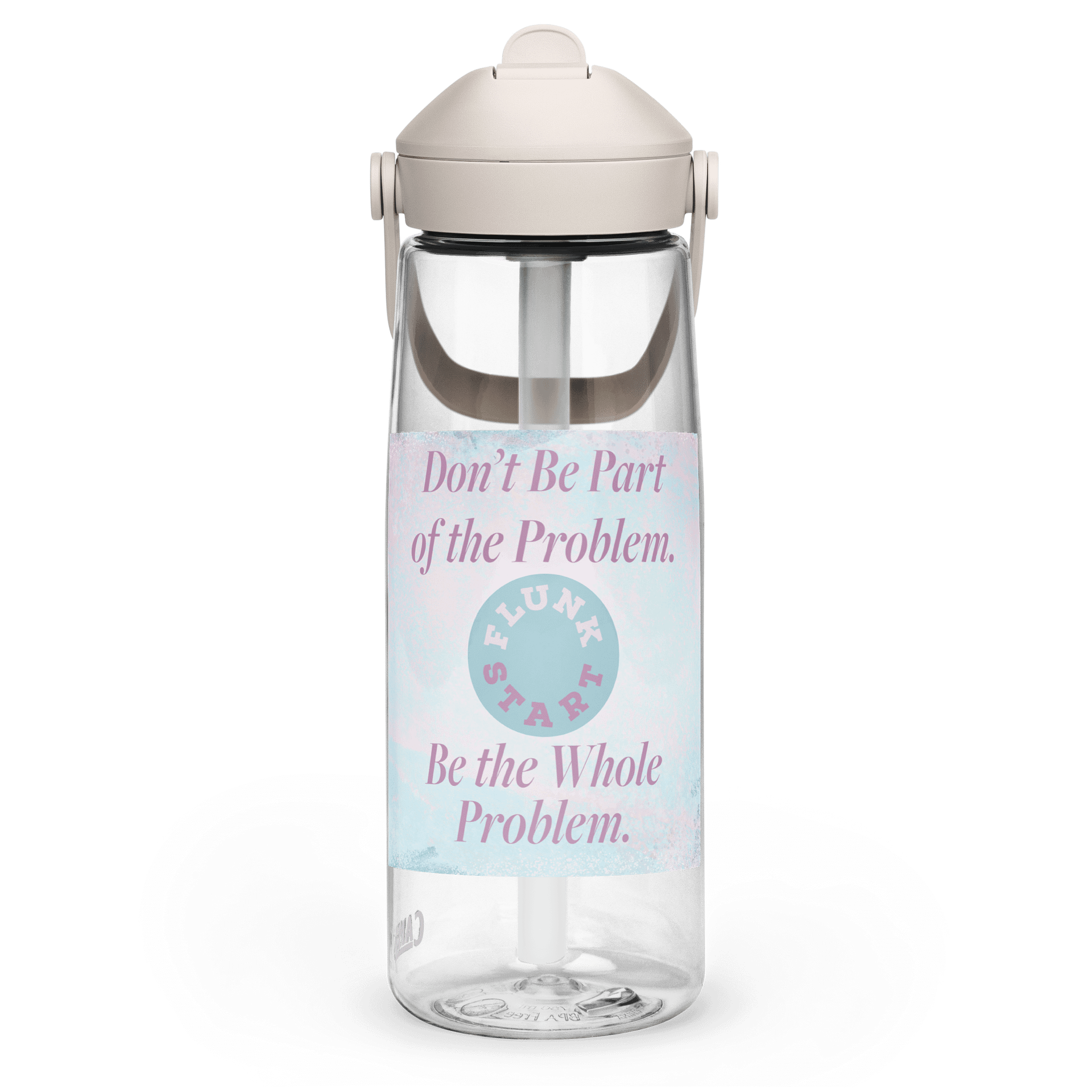 Empowerment Emblem Flip Straw Water Bottle product image (3)