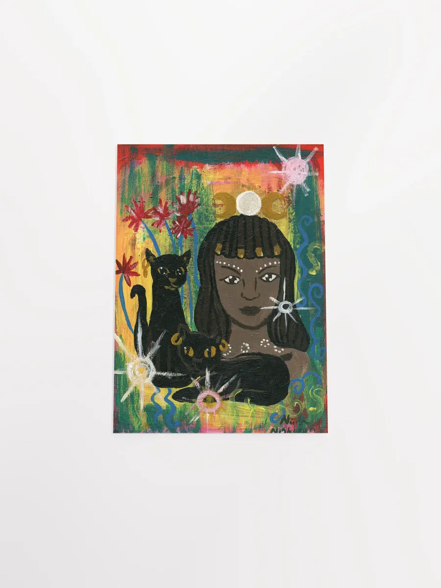 Goddess Bastet Art Print product image (4)