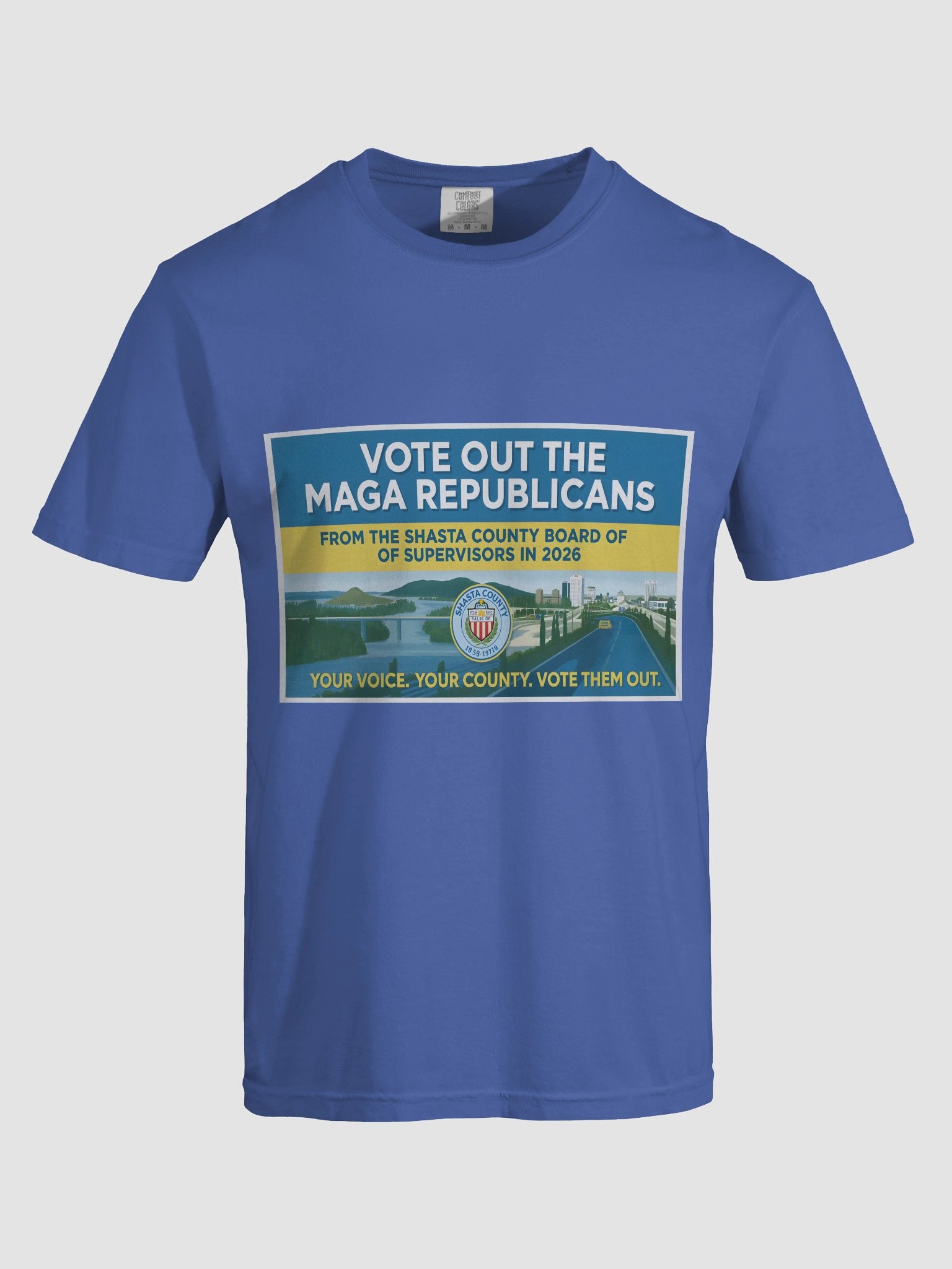 2026 Shasta County Board of Supervisors Political T-Shirt product image (27)
