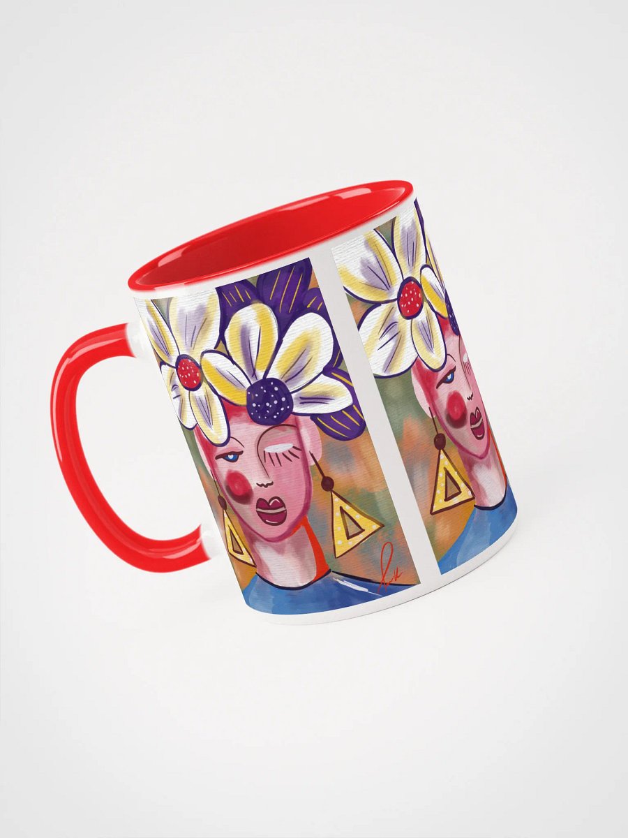 Blossom Mug in Red product image (5)