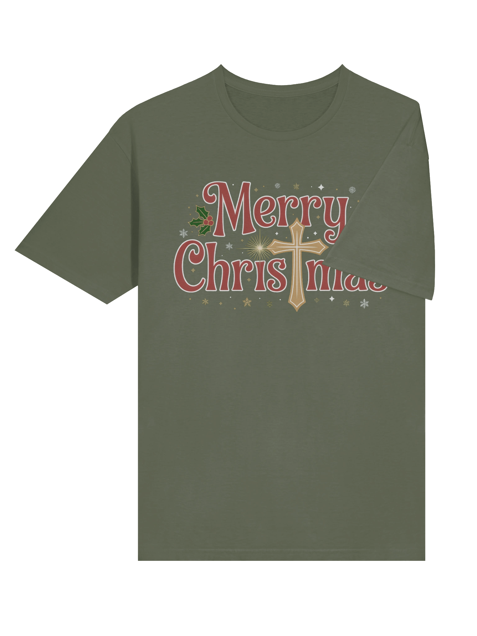 Christian Christmas Shirt Merry Christmas Cross product image (6)