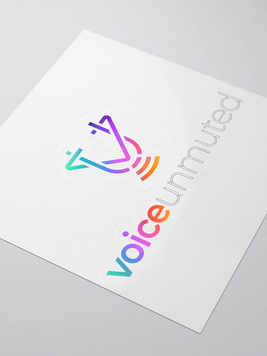 PRIDE VoiceuLogo Stackk Sticker product image (3)
