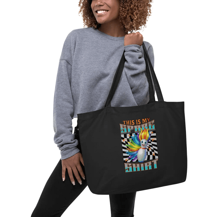 This Is My Spare Shirt Bowling Pin Tote Bag product image (2)