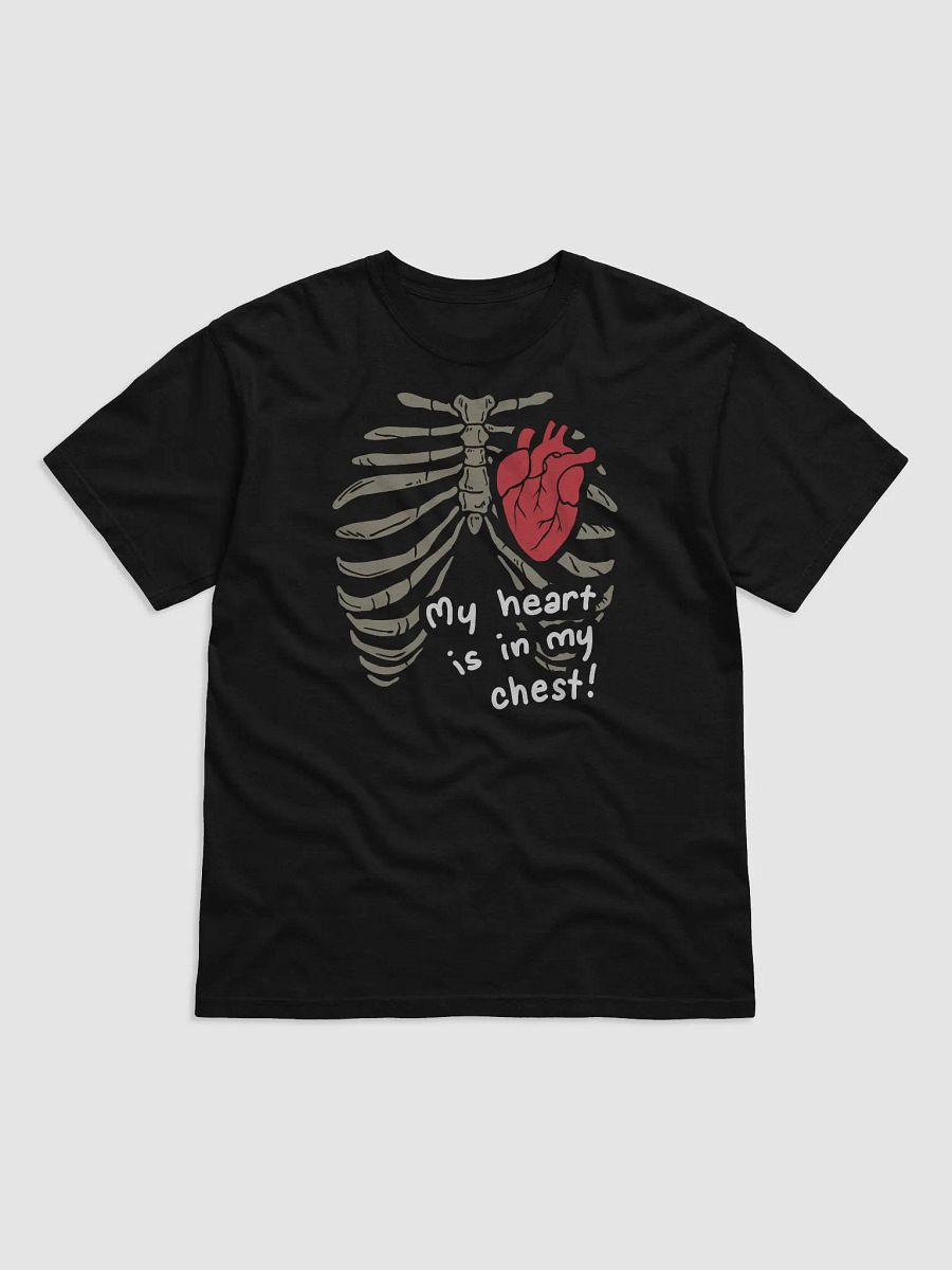 My Heart Is In My Chest V1 - Comfort Colors Heavyweight T-Shirt product image (1)