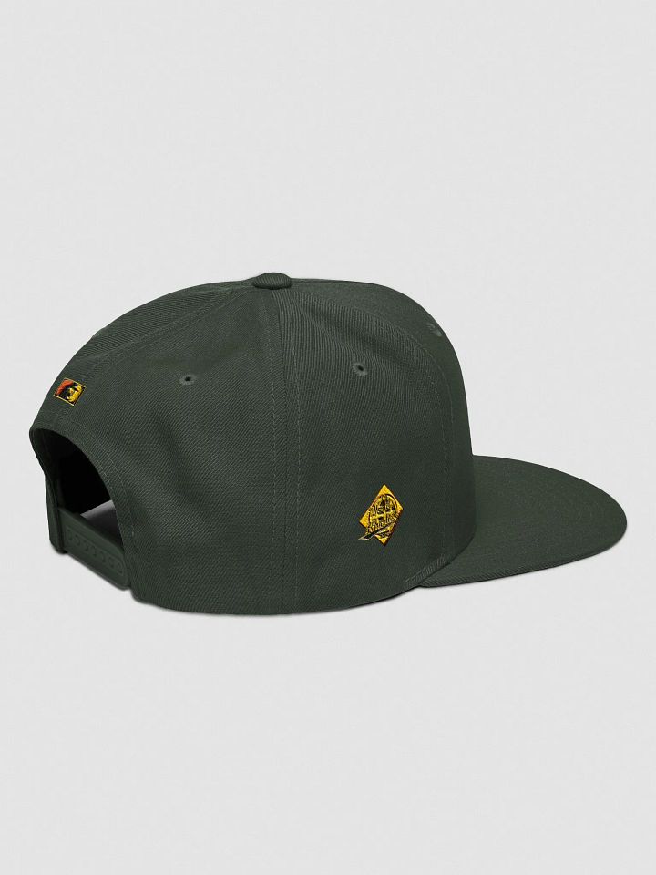 Knarly Era Embroidered Snapback (Olive Green) product image (2)