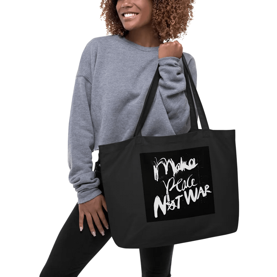 Graffiti Peace Statement Tote Bag product image (5)