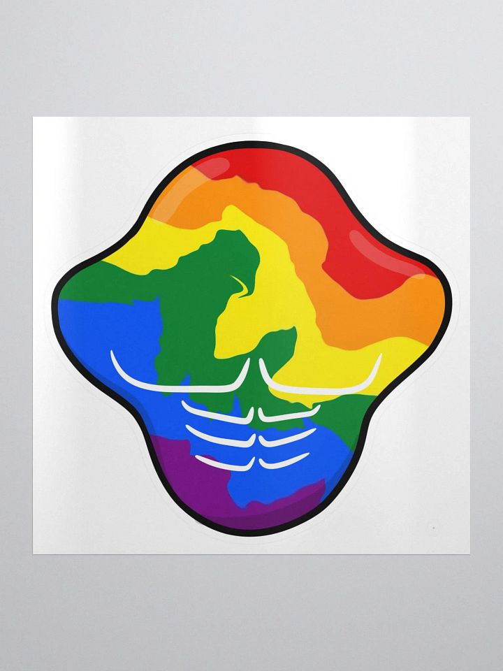 Pride Buff Potato Sticker product image (1)