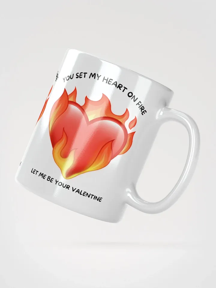 Mug HEART ON FIRE product image (2)