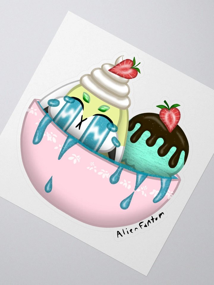 Sad Bun Sunday Sticker product image (2)