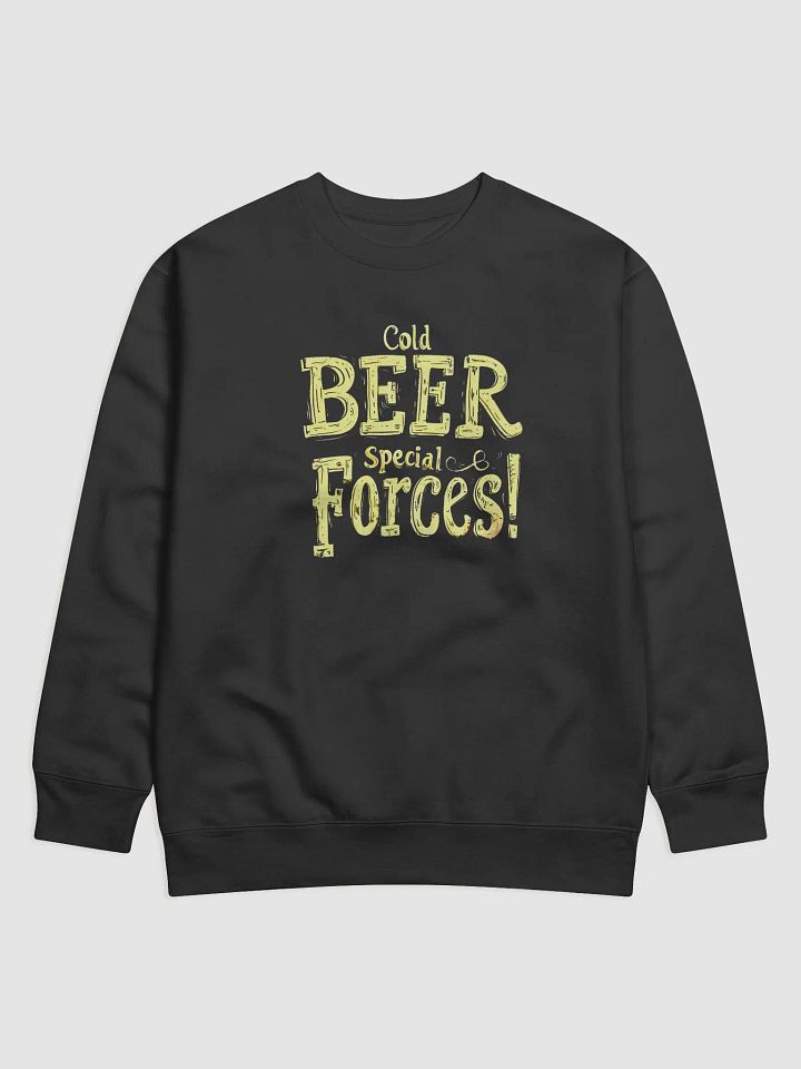 Cold Beer Special Forces Funny Long Sleeve Sweater product image (1)