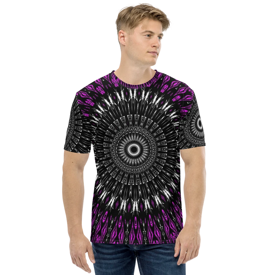 Abstract Mandala Men's Crew Neck T Shirt product image (1)