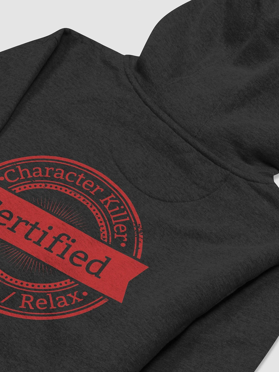 Certified Character Killer Unisex Pullover Hoodie Back Graphic product image (26)