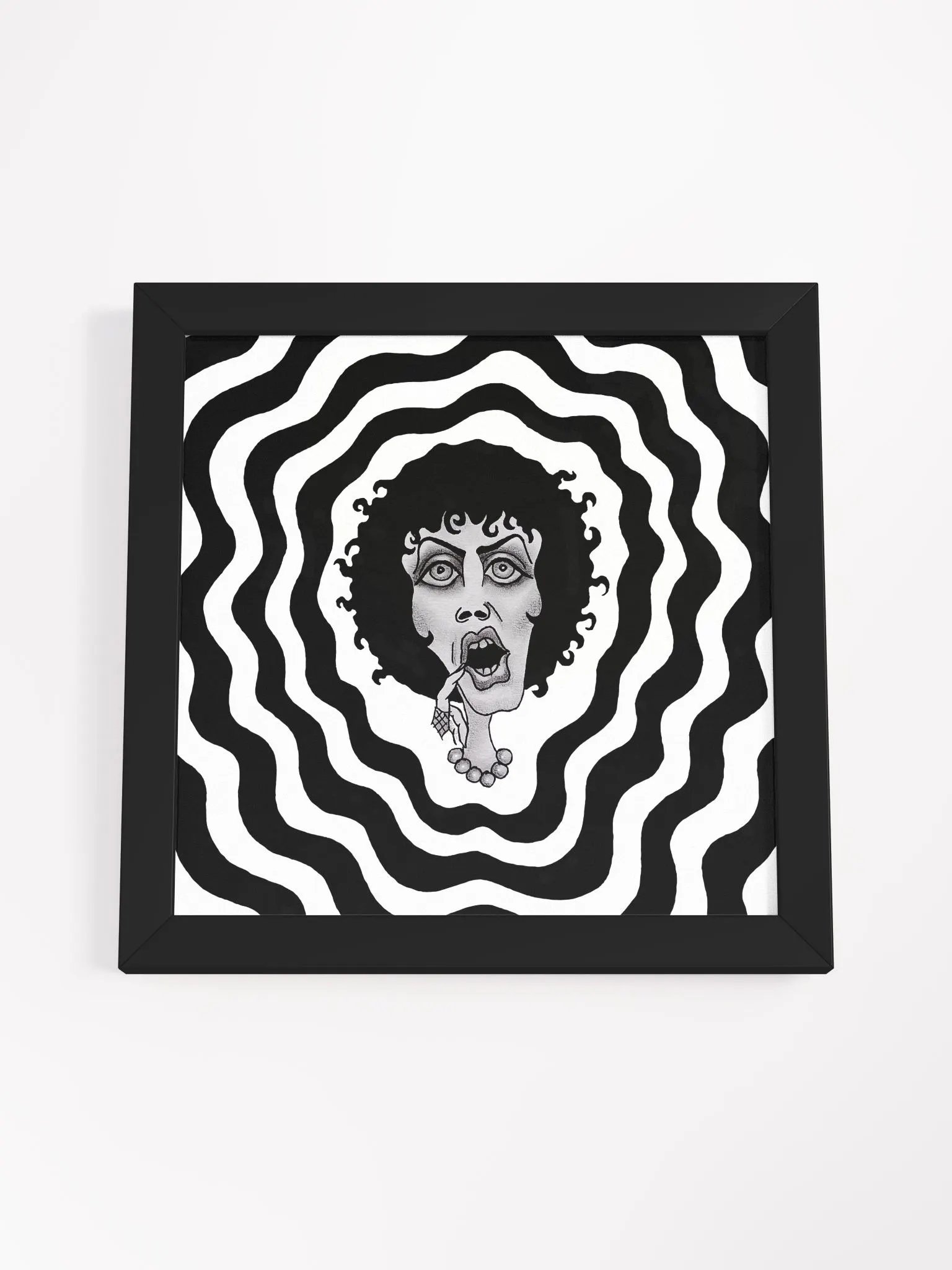 Frenzied Frank N Furter framed print product image (4)