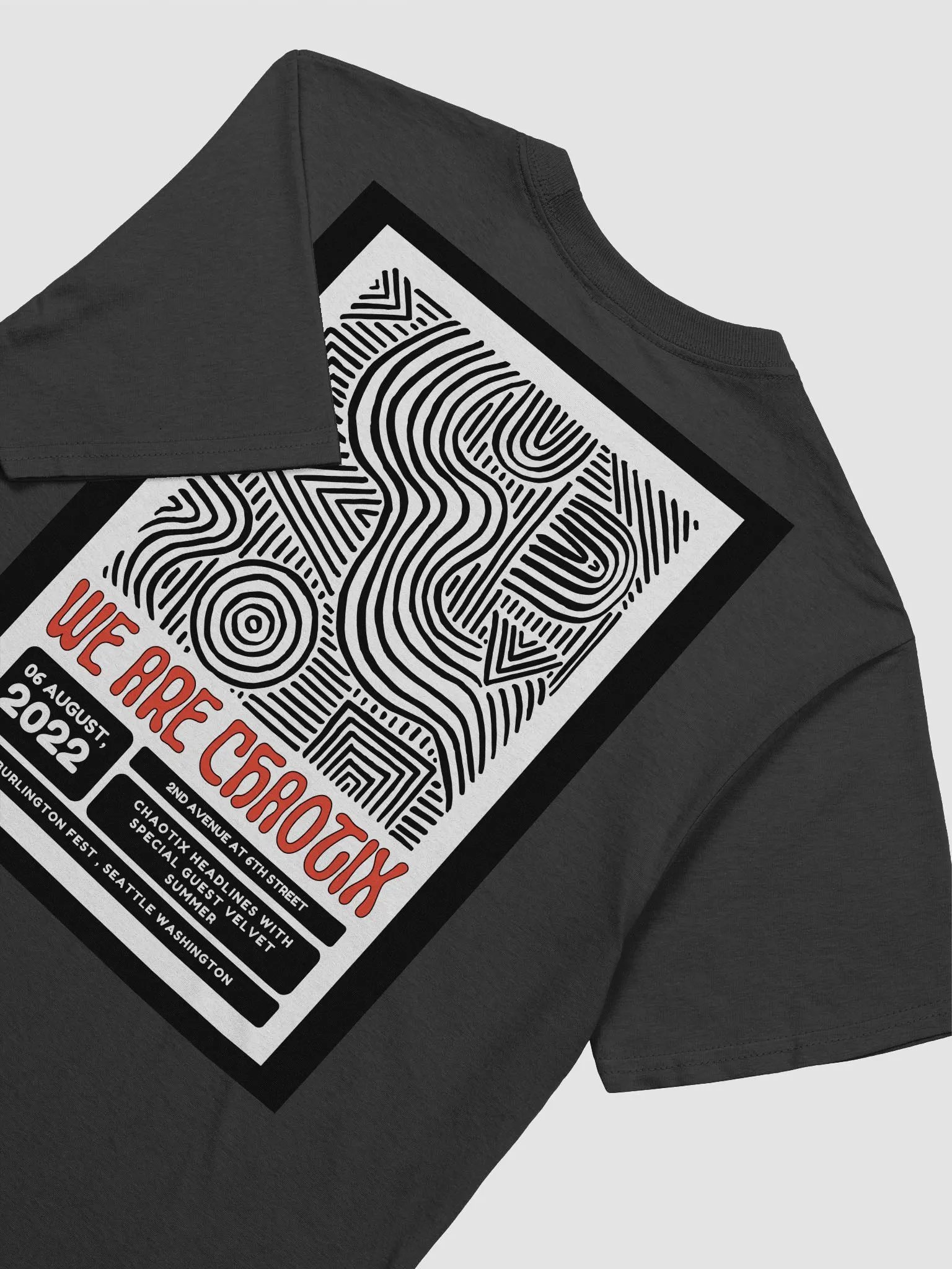 Chaotix Festival Tee - Front and Back product image (4)