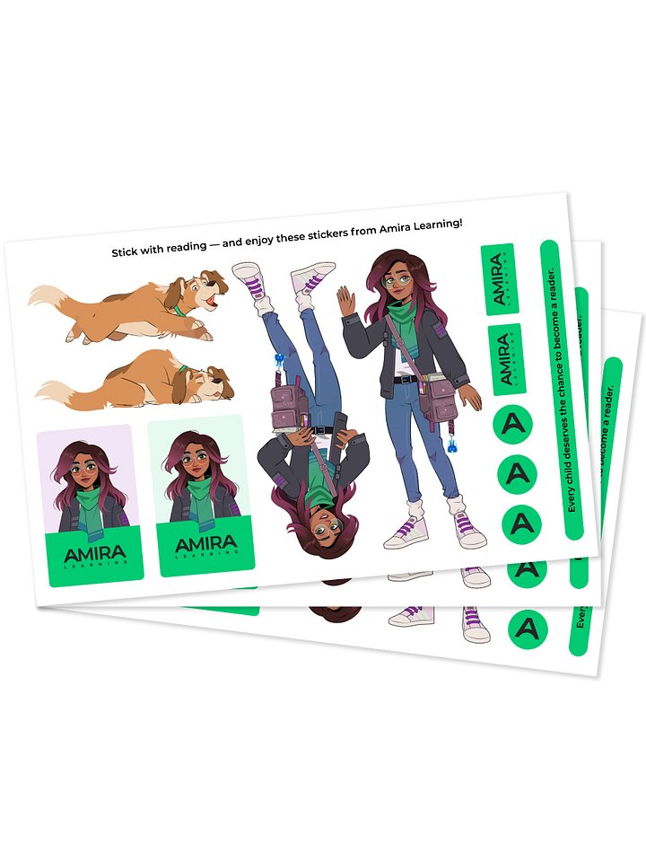 Amira Learning - Sticker Sheet product image (1)