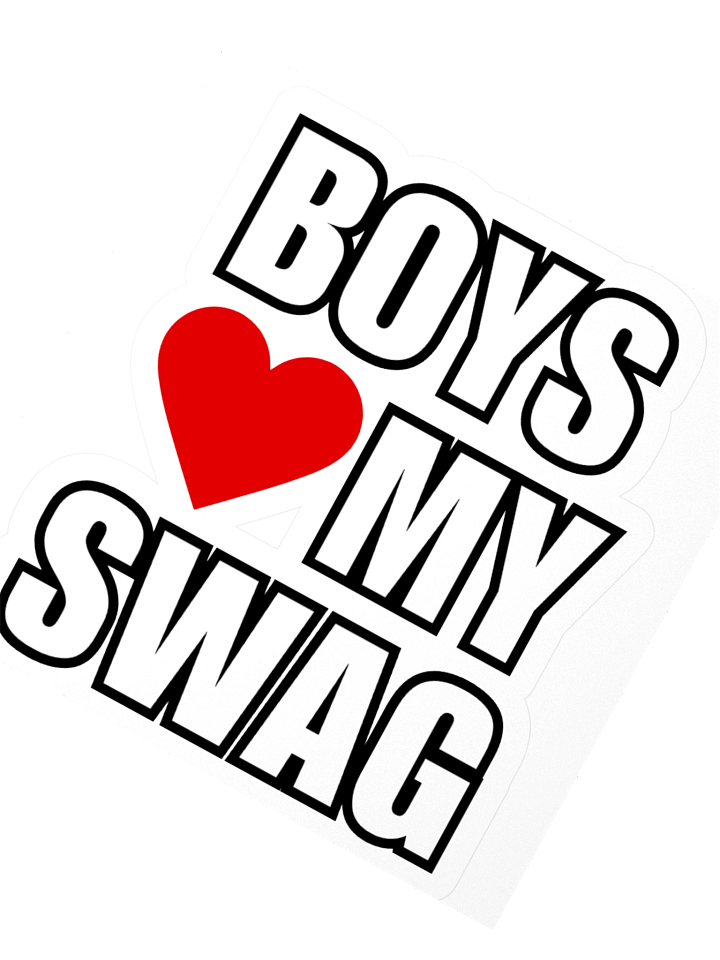 Boys Love My Swag Sticker product image (5)
