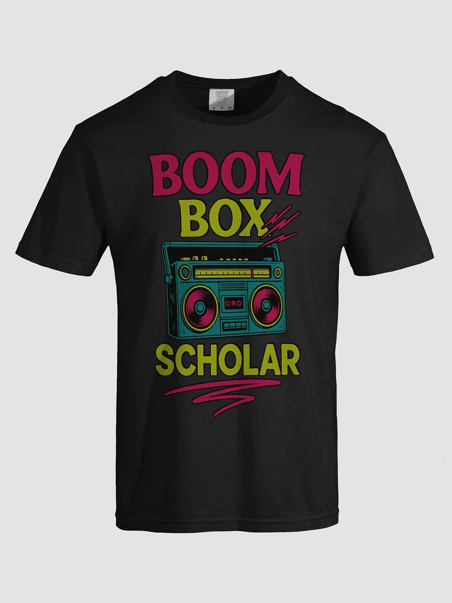Boombox Scholar T-Shirt product image (3)