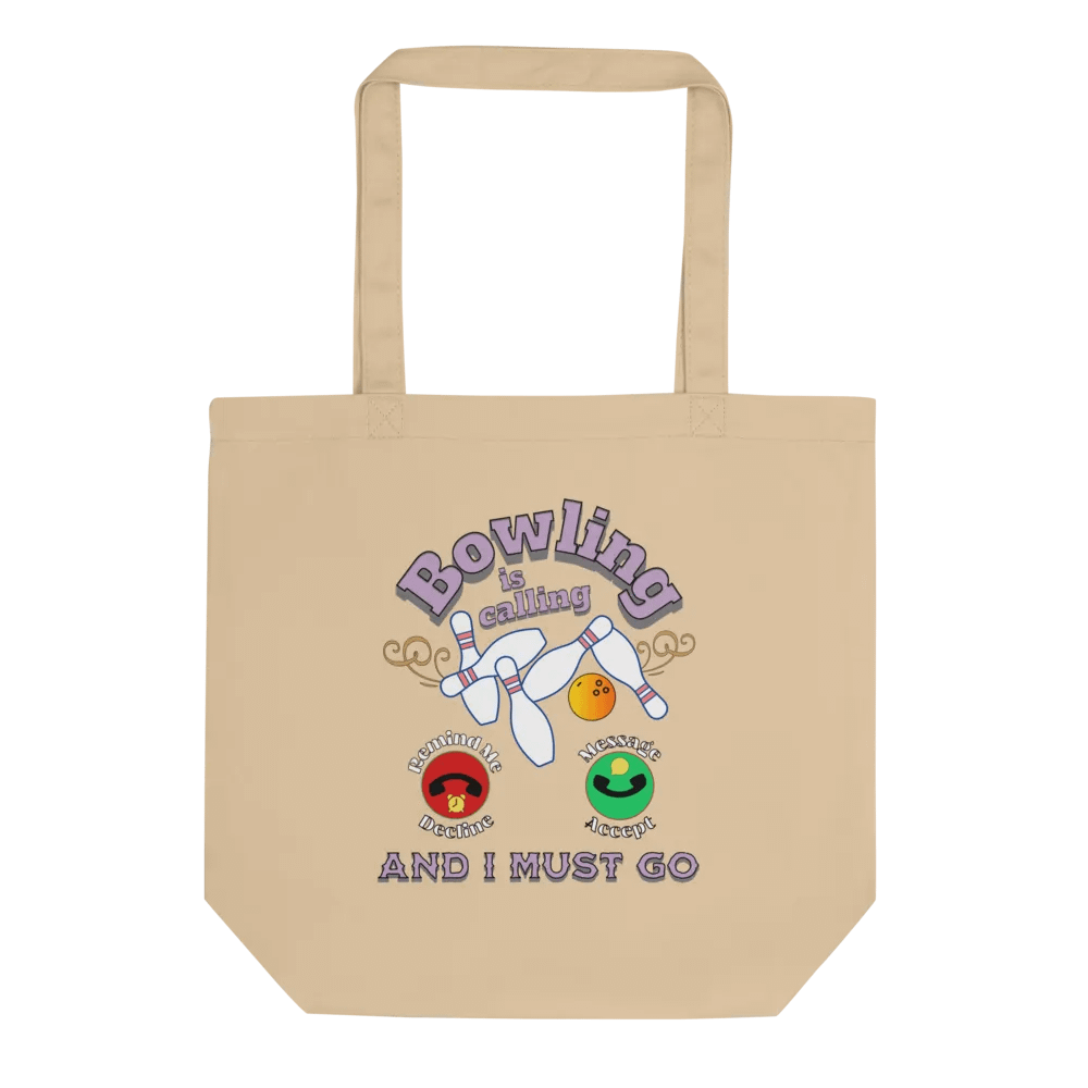Bowling Is Calling Bonanza Eco Tote product image (1)
