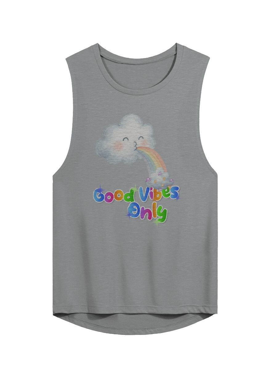 Good Vibes Only Bella+Canvas Women's Flowy Muscle Tank product image (4)
