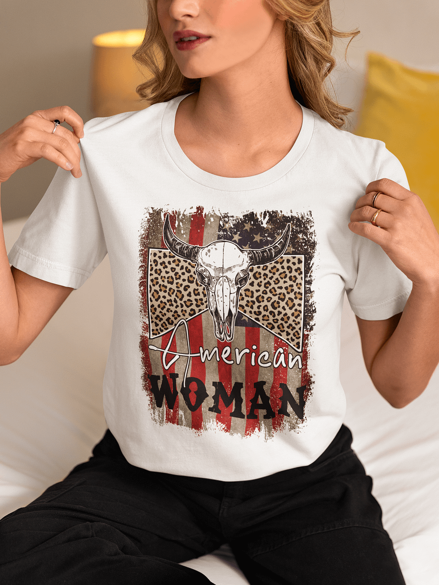 Bella Canvas Tshirt - American Woman Buffalo product image (1)
