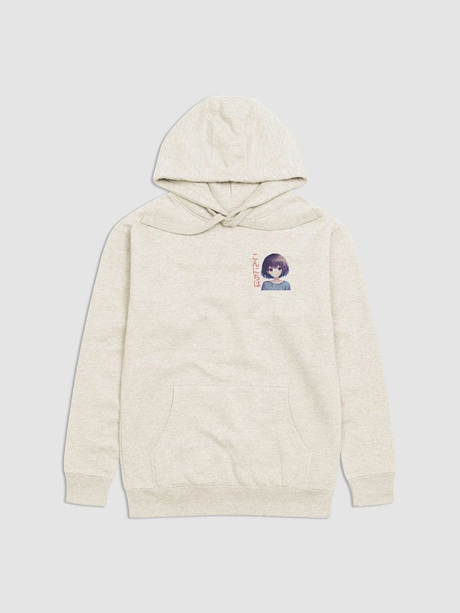 Konnichiwa Anime-Style Unisex Hoodie product image (2)