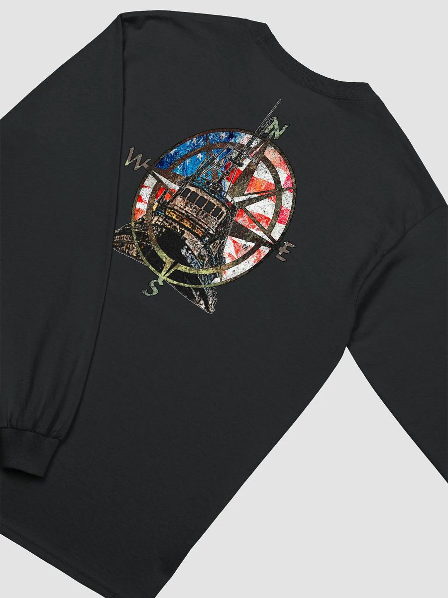 Compass Rose Pacific Falcon Flage - Long Sleeve Tee product image (4)