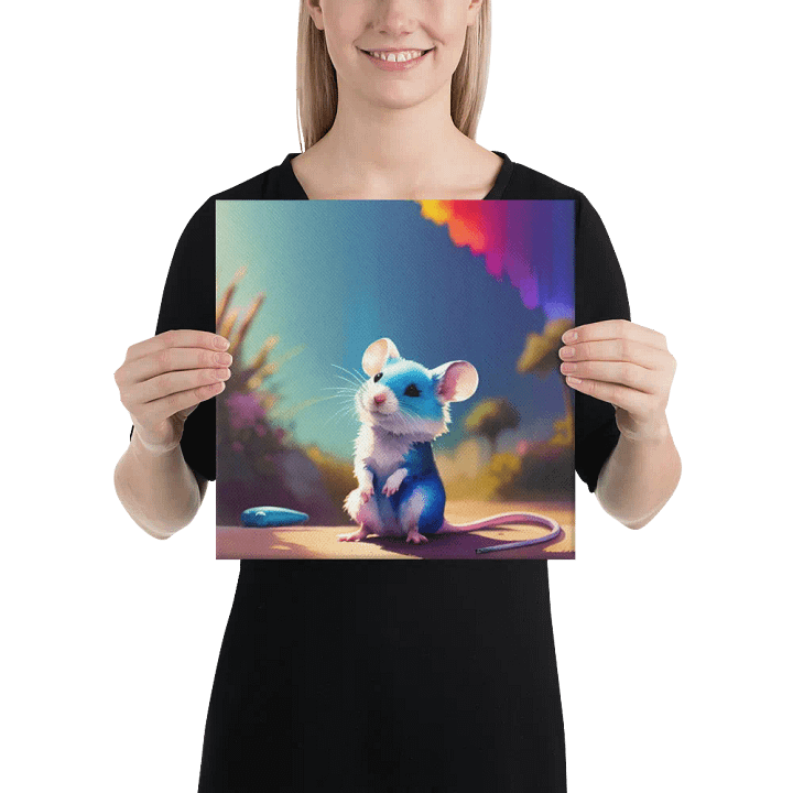 Cute Mouse Digital Painting - v2 product image (1)