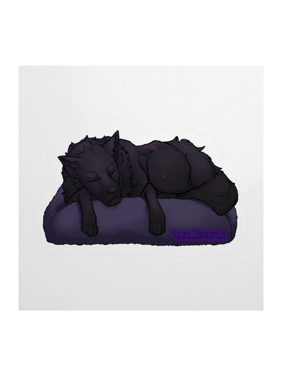 "The Slumbering Wolf" Collective Sticker product image (1)