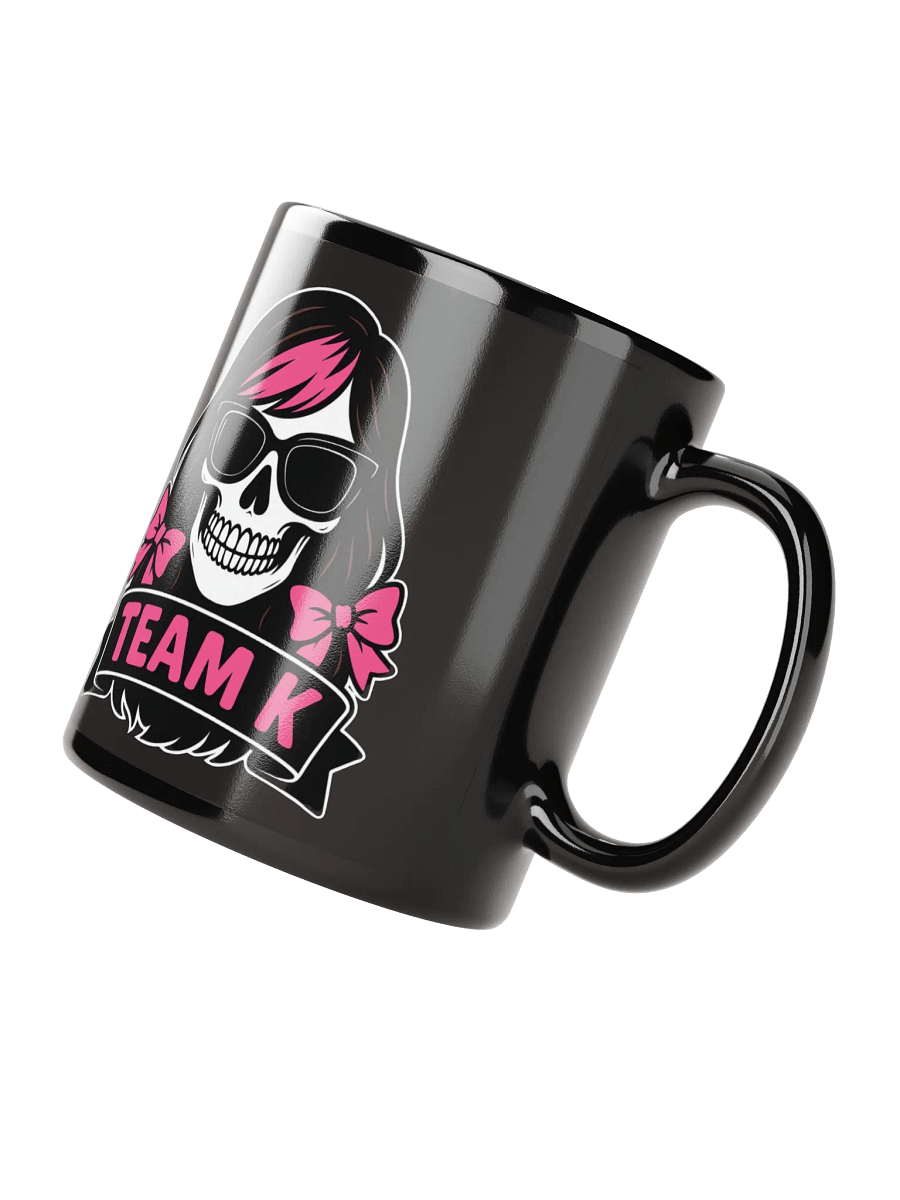 TEAM K (V-6) Black Mug product image (2)