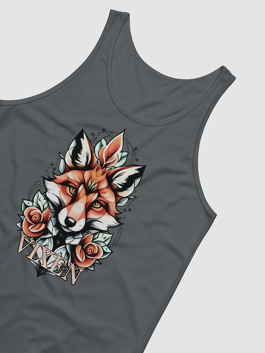 Hot Vixen with roses tattoo art style tank product image (33)