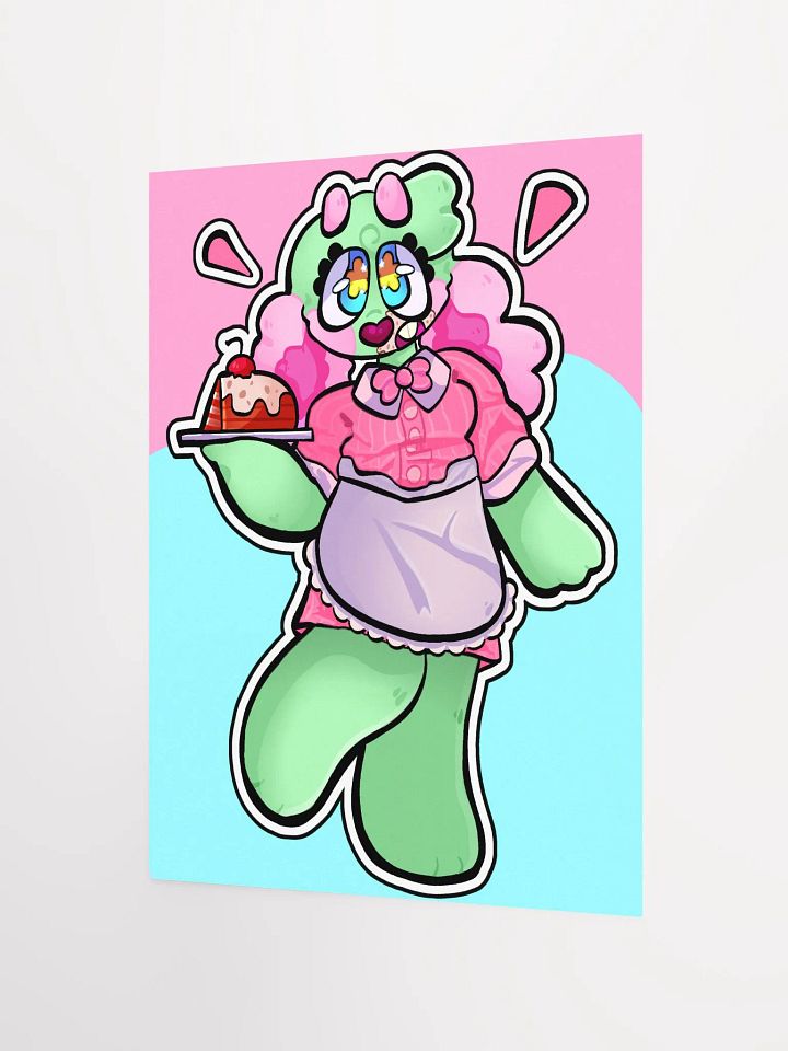 Oops! Milly took a slice! Poster product image (4)