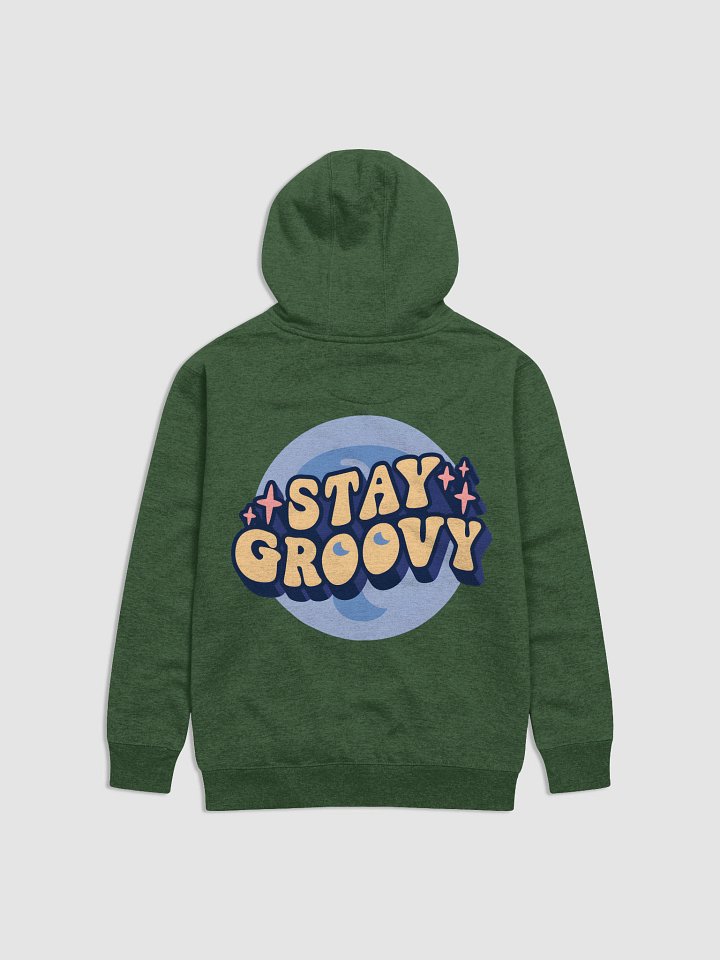 Stay Groovy Hoodie - Blue/Yellow product image (1)