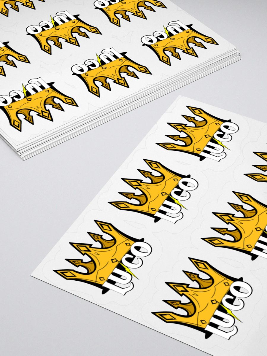 LUCO Logo Stickers (9 per sheet) product image (4)