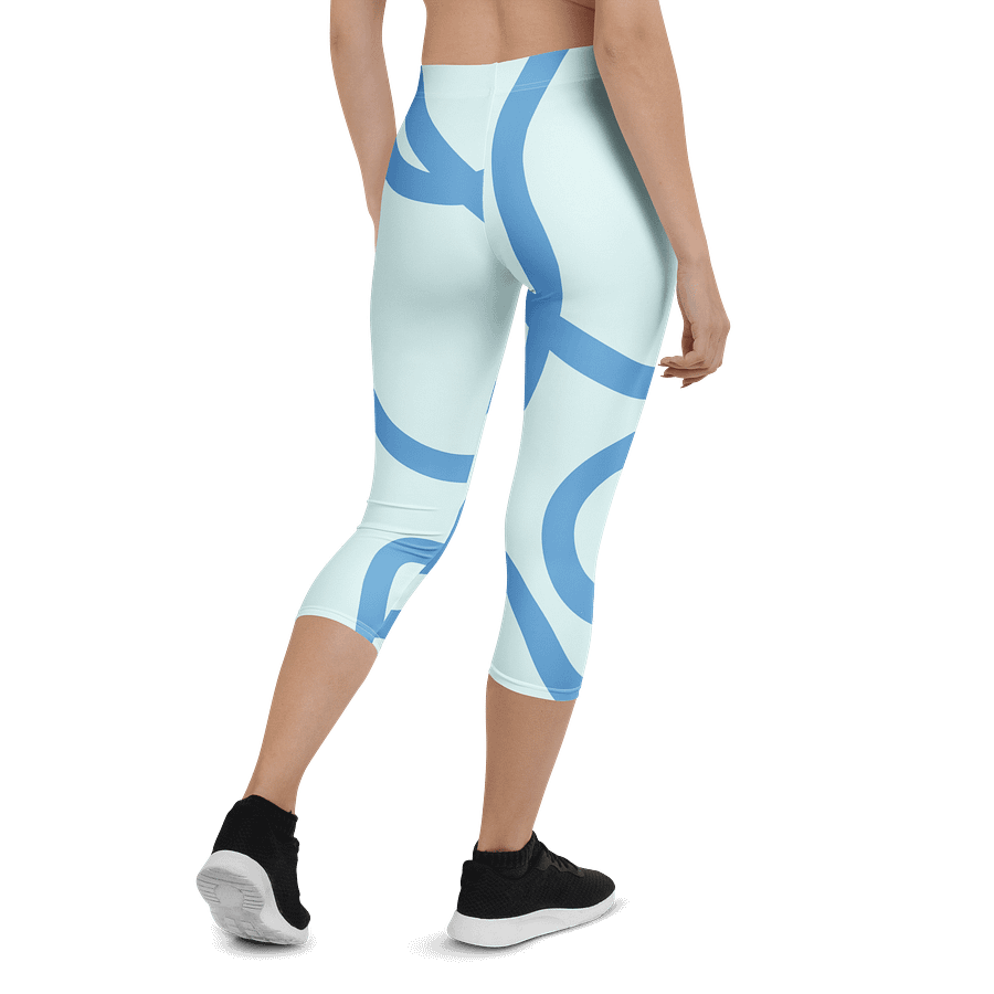 Zabu Squiggle ¾ Length Leggings product image (3)