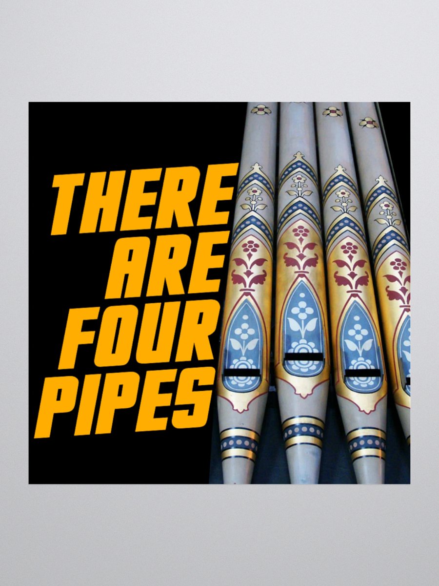 There are four pipes sticker product image (2)